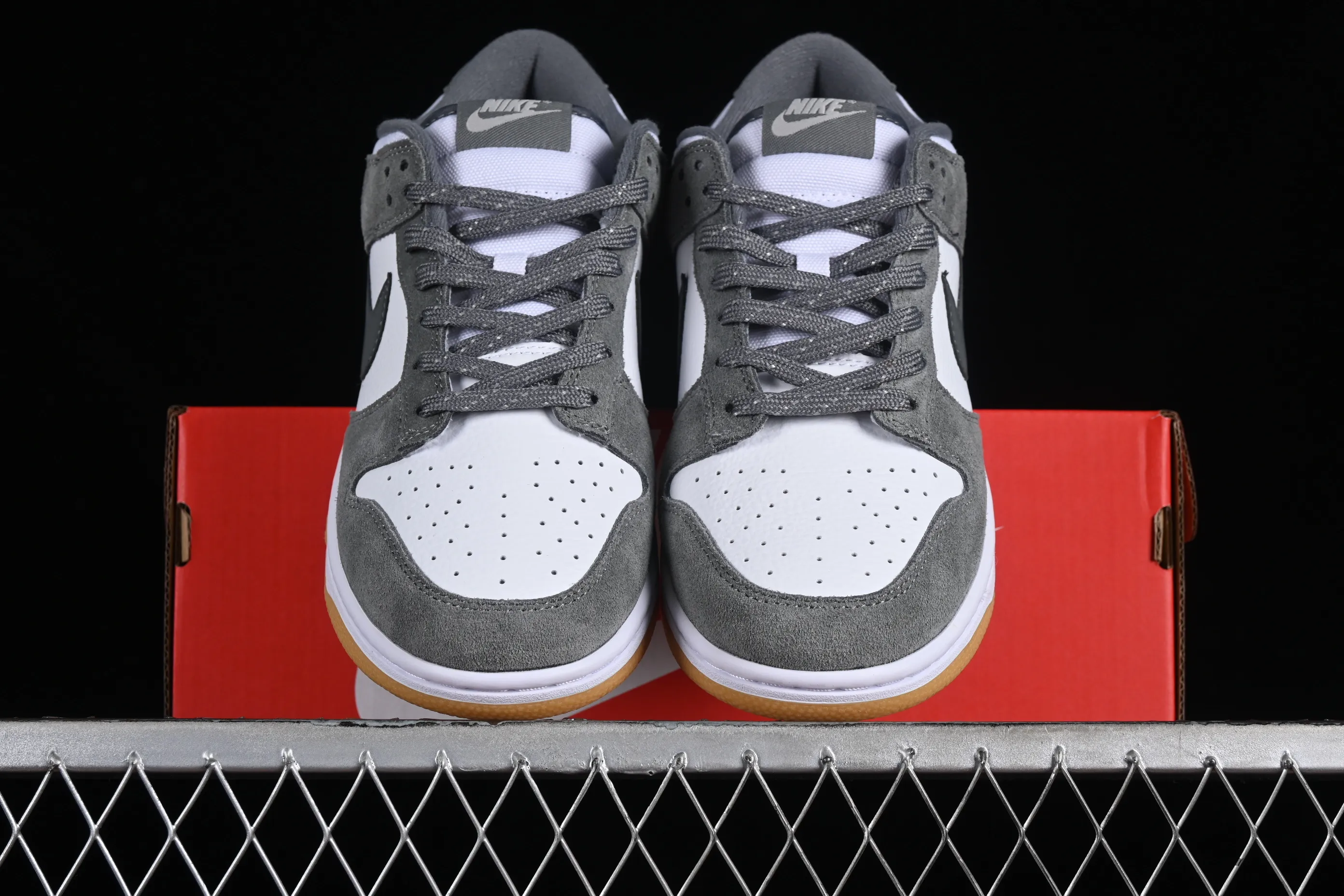All categories Nk SB Dunk series Nk SB Dunk Low low-top sneakers Nk Dunk Low "Grey Gum" dark gray suede SB low-top casual sports skateboard shoes FV0389-100